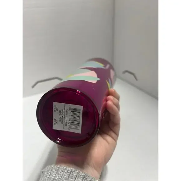 Starbucks Spring 2024 Metallic Magenta Magnolia Tumbler - Picture 4 of 7